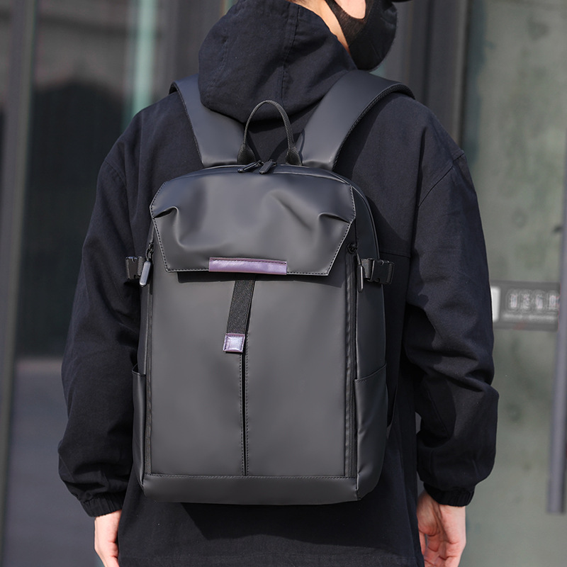 Leather Work Rucksack Mens - Wodoodporny plecak biznesowy na laptopa z