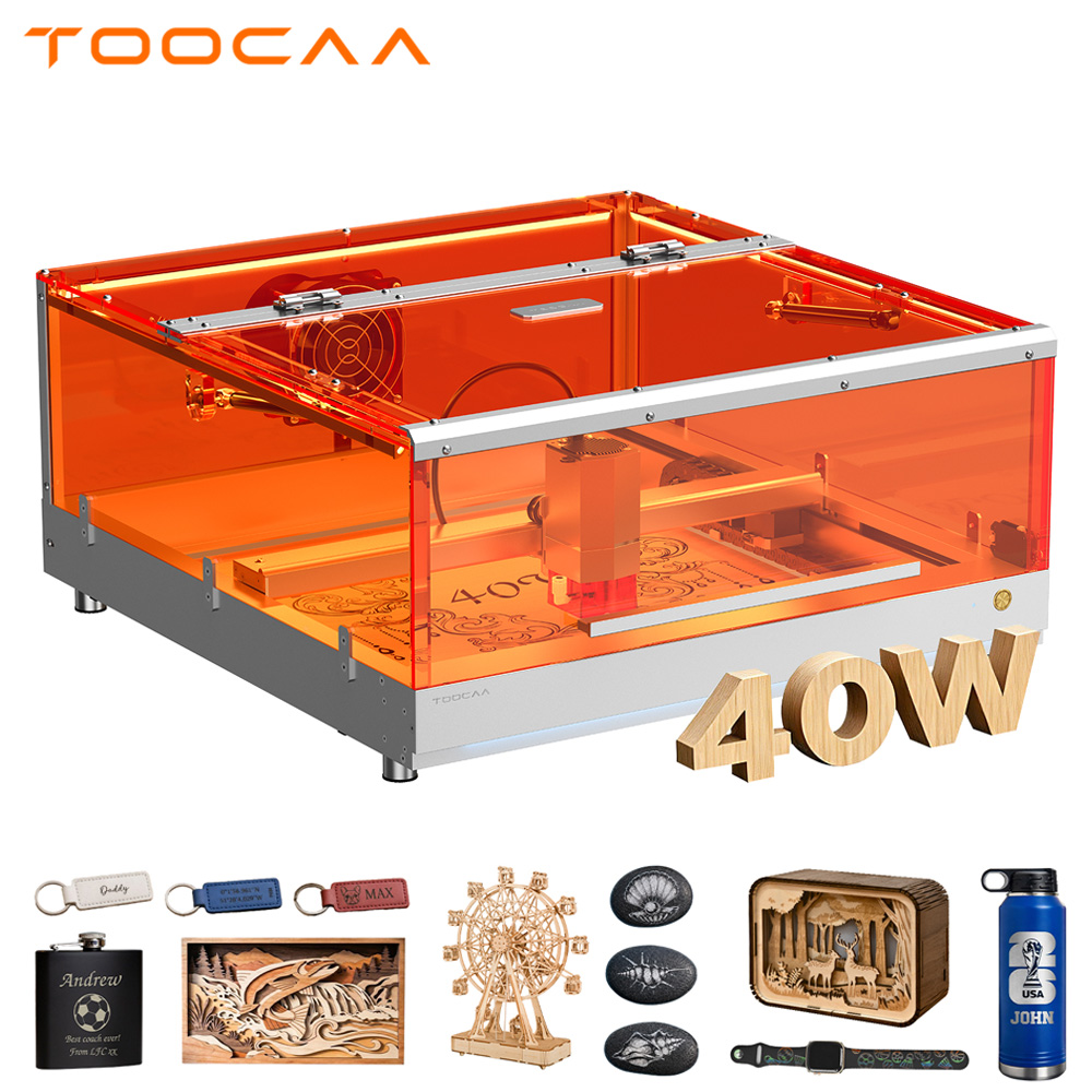 Leatherwork Machine - TOOCAA L2 40W AI Laserowa Maszyna