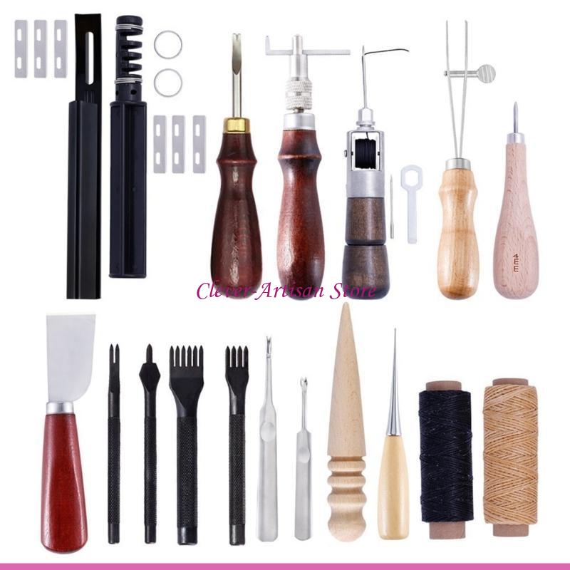 E06B skórzane zestawy narzędzi – Groover Stitching Tool recenzja i cena