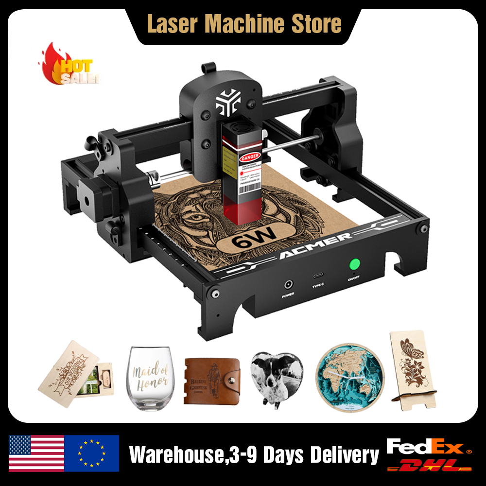 Grawerka laserowa 6W/3,5W/2,5W – Leatherwork Machine recenzja i cena