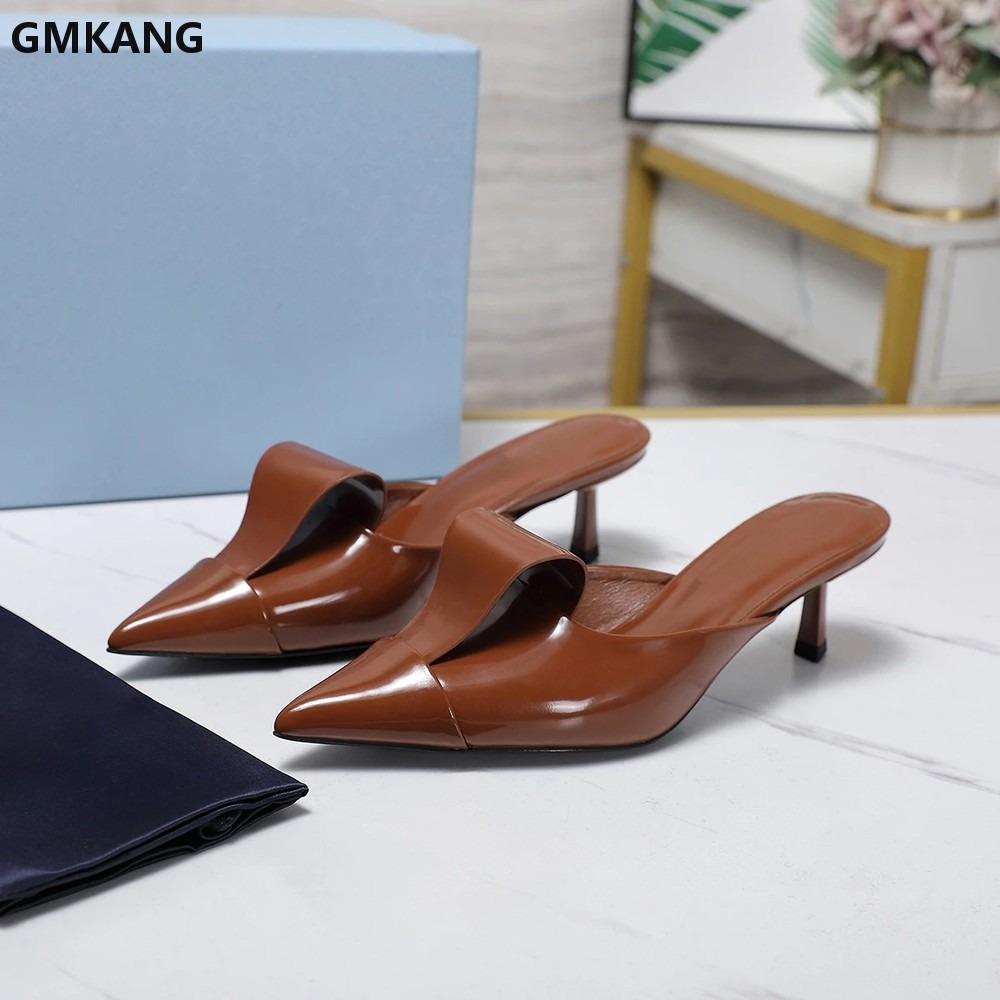 Szpilki Mary Jane z ostrym nos – Leatherwork Designs recenzja i cena